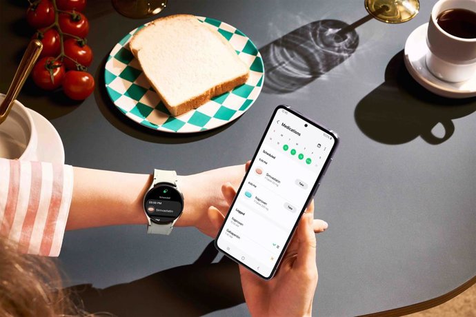 Archivo - Arquivo - A Samsung lança um recurso de acompanhamento de medicamentos no Samsung Health.
