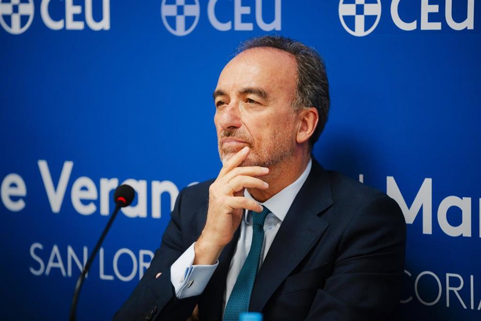 El magistrado del Tribunal Supremo Manuel Marchena, en el Real Centro Universitario Escorial - María Cristina, a 13 de julio de 2026, en San Lorenzo de El Escorial, Madrid (España).