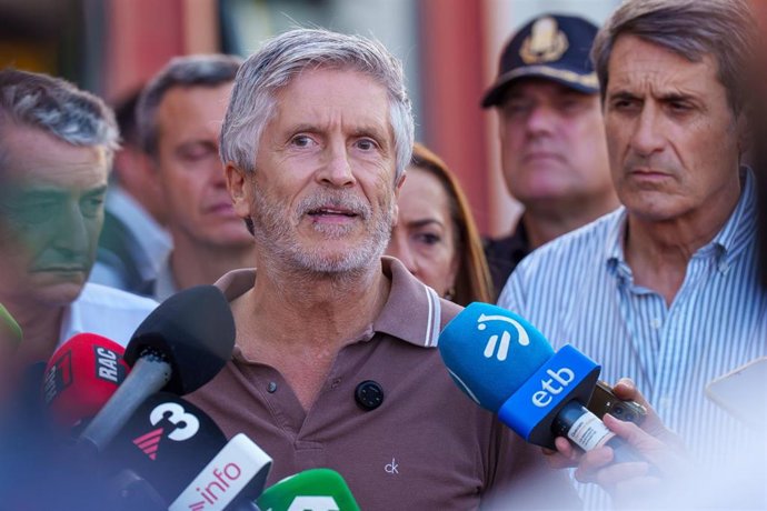 El ministro del Interior, Fernando Grande-Marlaska, en una imagen de archivo.
