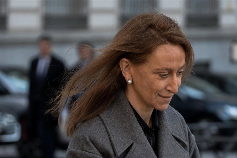 Archivo - La abogada de Koldo García, Leticia de la Hoz, a su llegada a la Audiencia Nacional, a 28 de noviembre de 2025, en Madrid (España). 