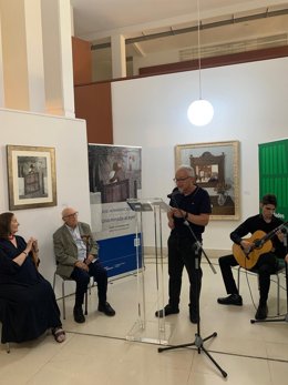 Inauguración de la exposición retrospectiva del artista 'José Hernández Quero. Una mirada al ayer'.