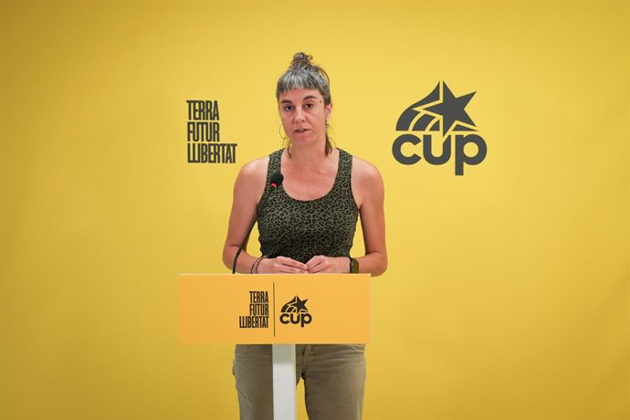 La portaveu de la CUP, Su Moreno