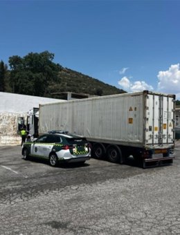 Vehículo articulado cuyo conductor sextuplicaba la tasa de alcohol permitida.