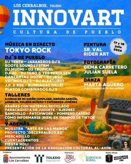 El Festival Innovart 'Cultura de Pueblo' de Los Cerralbos suma una nueva edición este viernes y sábado