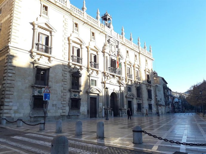 Archivo - Real Chancillería de Granada, sede del TSJA y de las secciones penales de la Audiencia de Granada.