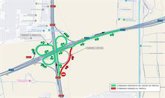 Foto: El avance de las obras en el viaducto de Los Tramposos afectará al tráfico de la N-601 en Valladolid durante tres meses