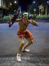Foto: El 'Joker' protagoniza una polémica visita a los Sanfermines, con sanciones por incumplimientos de la norma