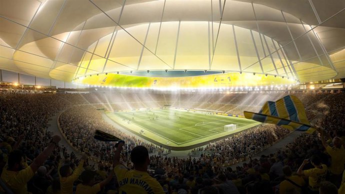 Archivo - El Cabildo licita la reforma del Estadio Gran Canaria por 174,7 millones para adaptarlo al Mundial de Fútol 2023