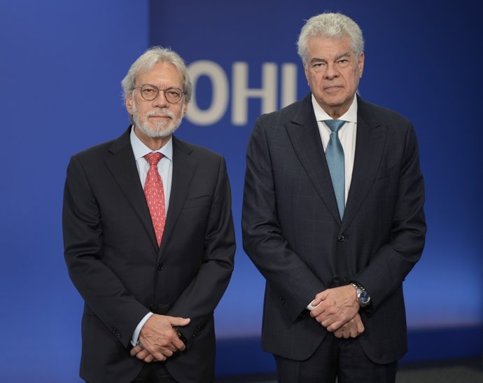 Luis Amodio, presidente ejecutivo de OHLA, y Mauricio Amodio, vicepresidente ejecutivo