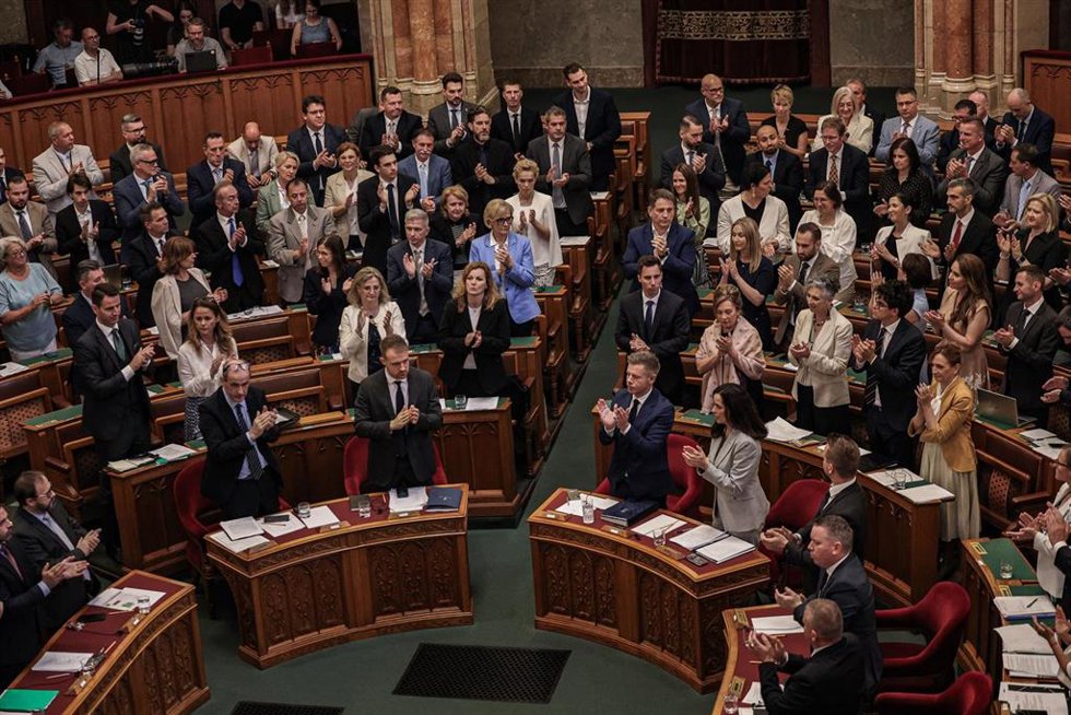 Parlamentarios húngaros en la Asamblea Nacional