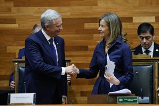 Santiago, 13 de julio de 2026.  El Presidente de La Republica Jose Antonio Kast participa de la ceremonia de investidura de la abogada Maria Pia Silva como presidenta del Tribunal Constitucional de Chile  Diego Martin/Aton Chile