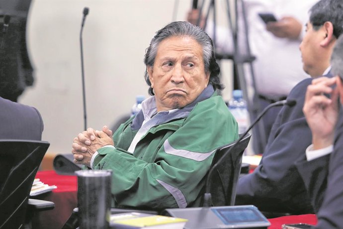 Archivo - Arquivo - 28 de janeiro de 2026, Lima, PERU: LIMA, 15 DE OUTUBRO DE 2024.CONTINUA O JULGAMENTO CONTRA O EX-PRESIDENTE ALEJANDRO TOLEDO NA SALA DE AUDIÊNCIAS DA DINOES PELO CASO DE CONLUIO NAS OBRAS DA INTEROCEÂNICA