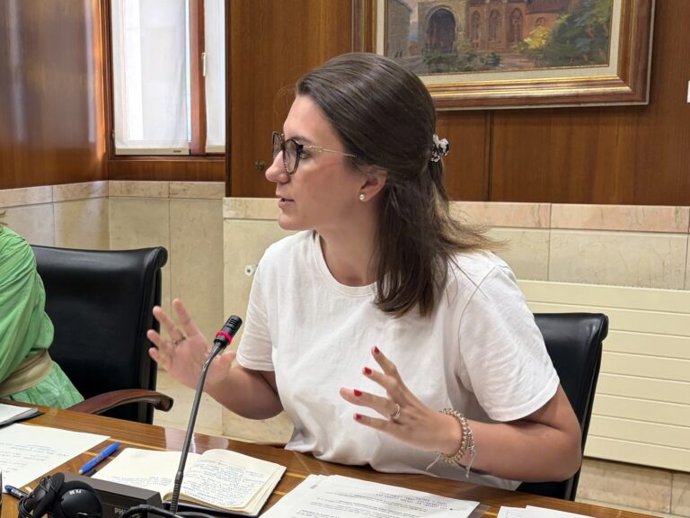 La concejala de Promoción Económica, María Nanclares