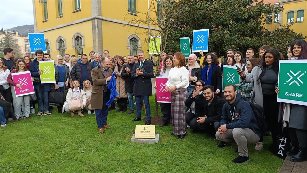 Imagen de archivo de una de las actividades de la alianza 'Ingenium' celebradas en el Campus de El Milán .