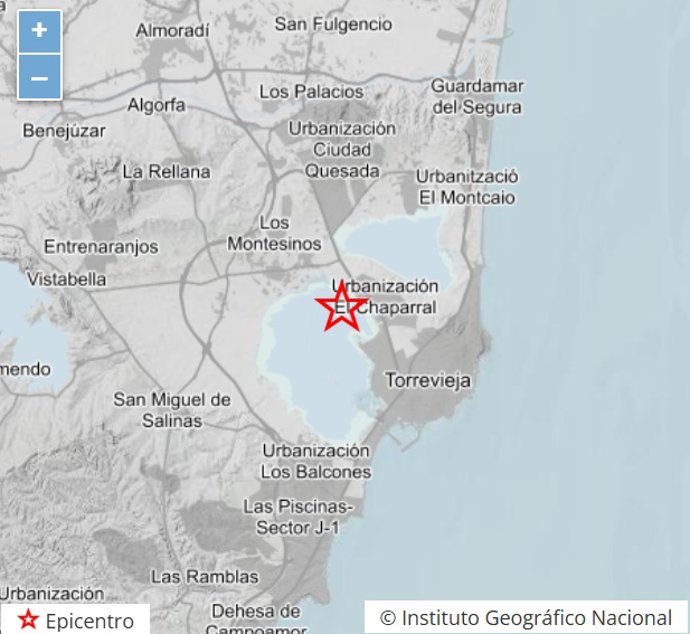Mapa del terratrèmol