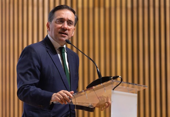 Archivo - El ministre d'Afers Exteriors, Cooperació i Unió Europea, José Manuel Albares
