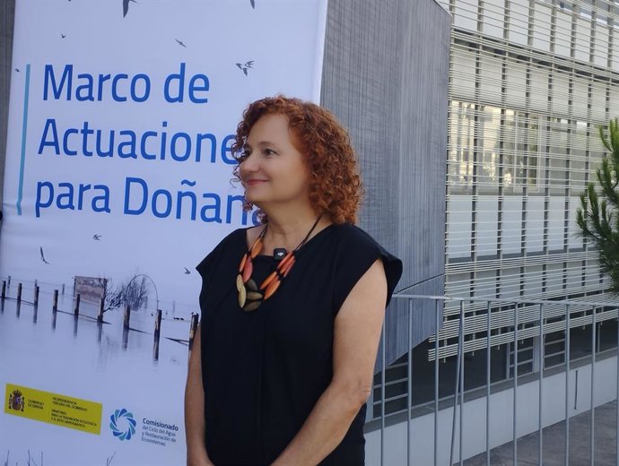 A comissária do Ciclo da Água e Restauração de Ecossistemas, Laura Martín Murillo.