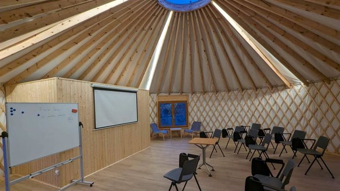 La Yurta Moderna; Una solución alternativa y rápida a la vivienda que se puede montar sin licencia