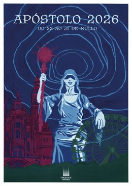 Cartel de las Festas do Apóstol 2026