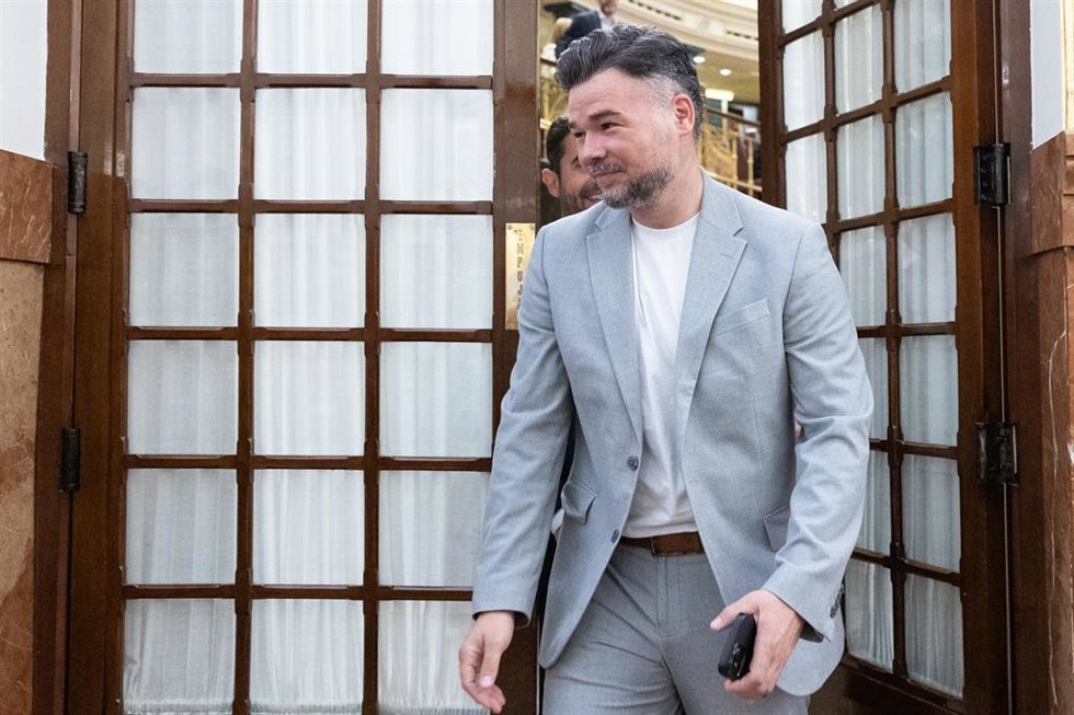 El diputado de ERC, Gabirel Rufián.