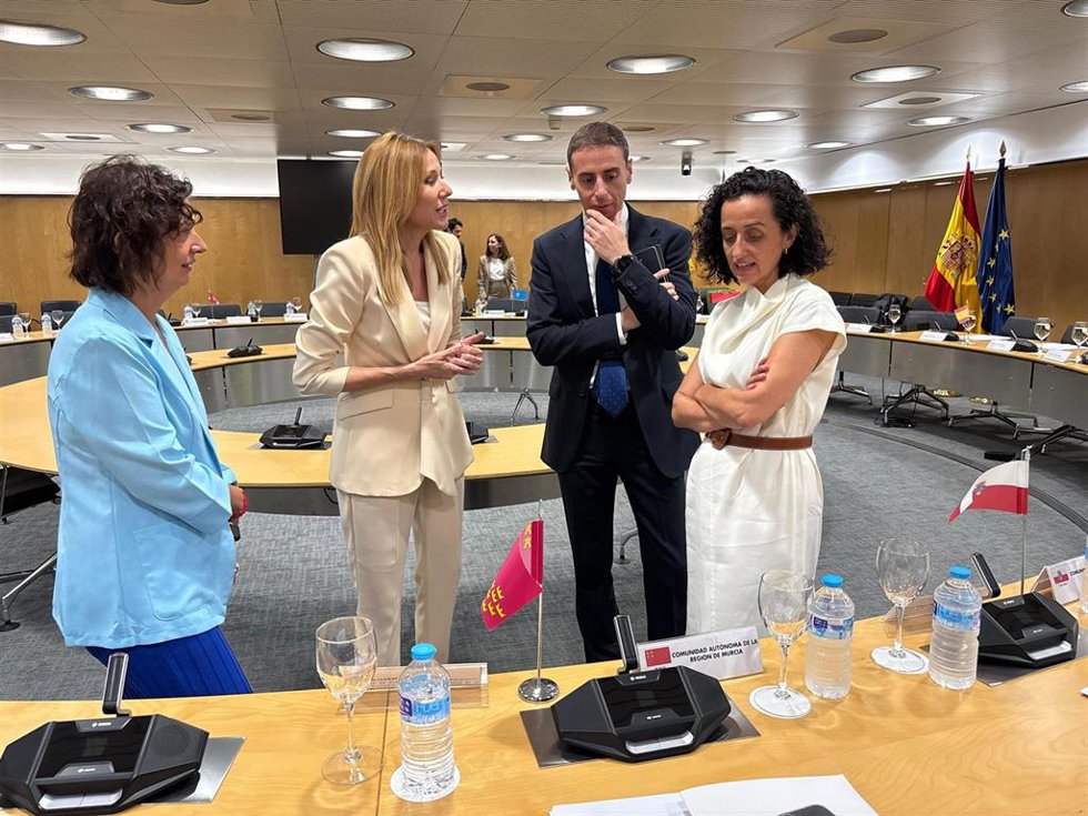 La consejera de Economía, Hacienda, Portavocía, Fondos Europeos y Transformación Digital, Marisa López Aragón, en el pasado CPFF.