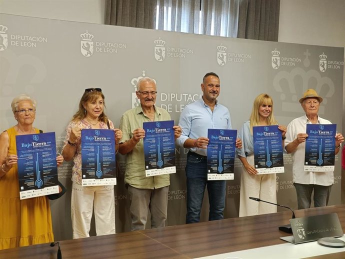 La Diputación de León ha acogido este martes la presentación de 'Bajo tierra 2026. Artes de lo mínimo'.