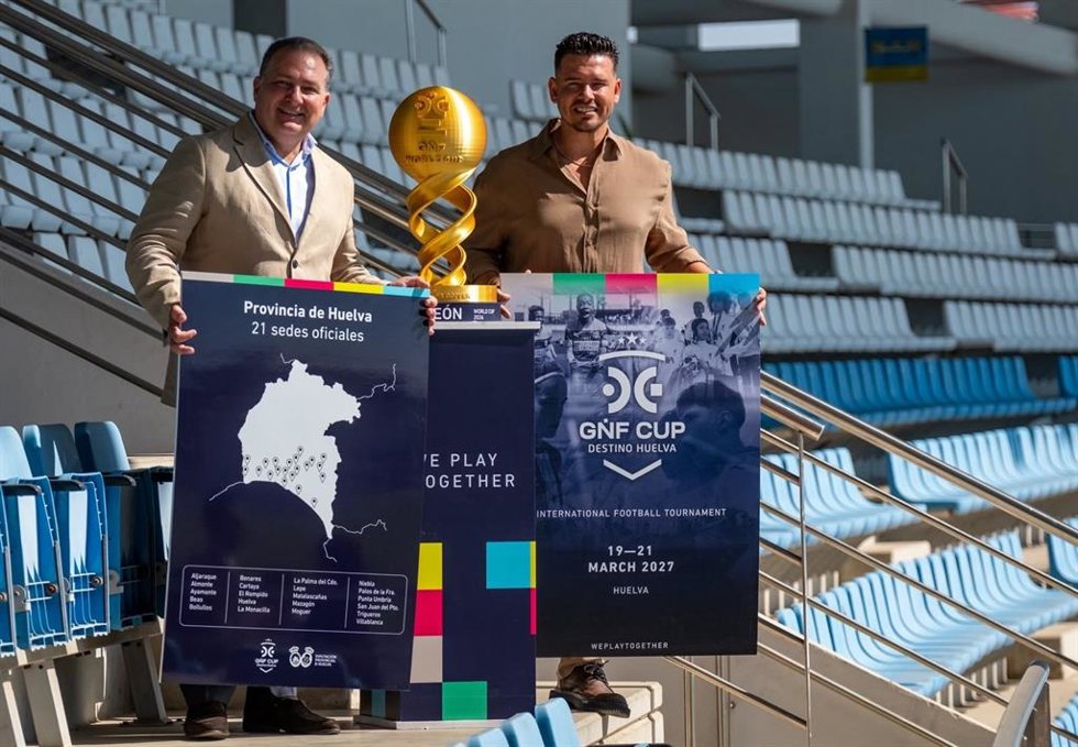 Presentación de la incorporación de la marca Destino Huelva a la identidad oficial de la Gañafote Cup.