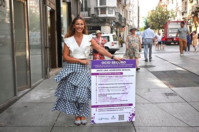 Santander instalará dos puntos violetas durante cinco jornadas de la Semana Grande
