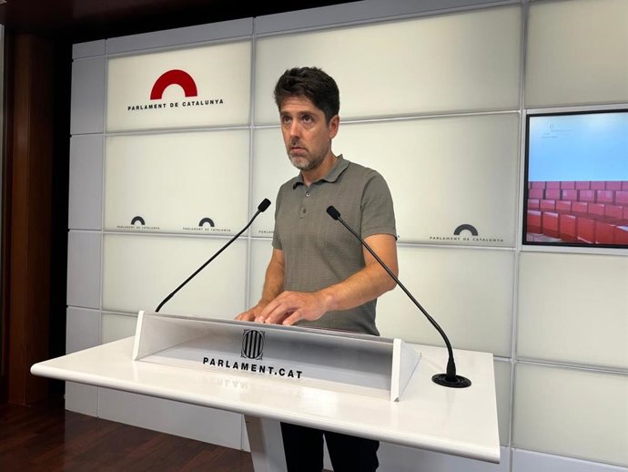 El portaveu dels Comuns al Parlament, David Cid