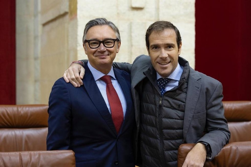 Manuel Gavira y Javier Cortés
