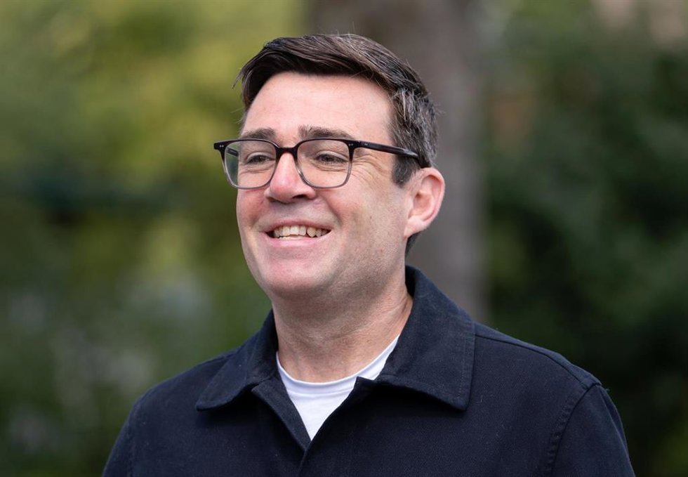 Archivo - El candidato al liderazgo laborista Andy Burnham.