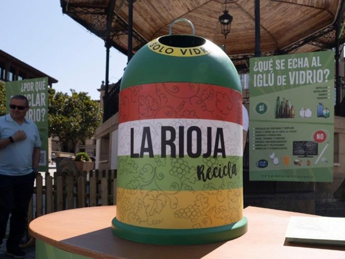 Campaña de reciclaje de vidrio en 13 municipios riojanos