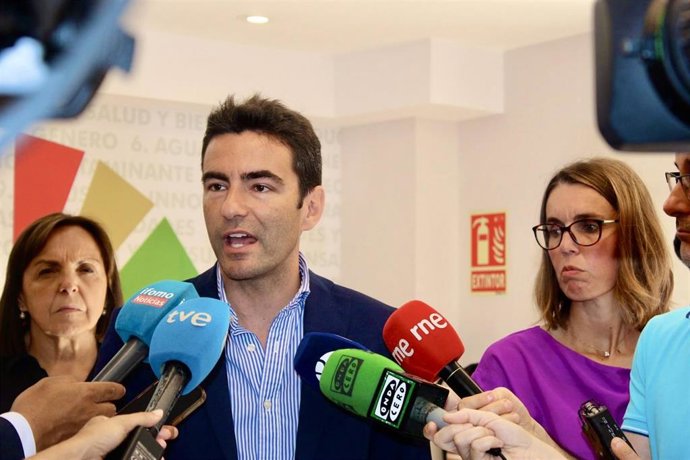 El secretario general del PSOE en Cantabria, Pedro Casares
