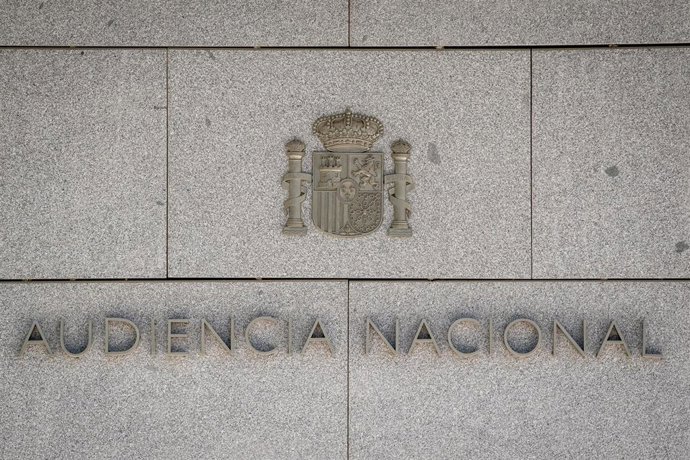 Archivo - Fachada de la Audiencia Nacional