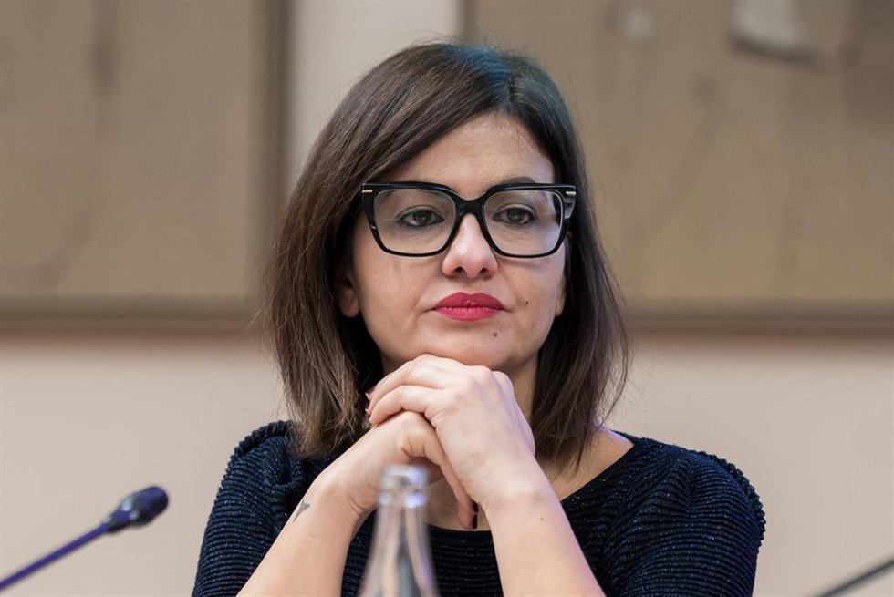 Archivo - La ministra de Juventud e Infancia, Sira Rego, durante una jornada sobre la regularización de la publicidad de alimentos no saludables, en el Congreso, a 2 de marzo de 2026, en Madrid (España). Bajo el lema ‘Comer sano no es un tema menor. Regul