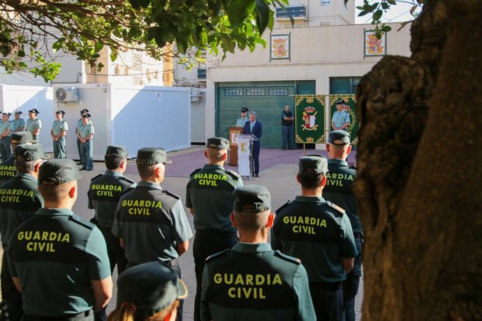 Acto de la Guardia Civil con motivo del Día de las Víctimas del Terrorismo.