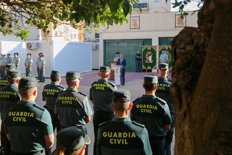 Acto de la Guardia Civil con motivo del Día de las Víctimas del Terrorismo.