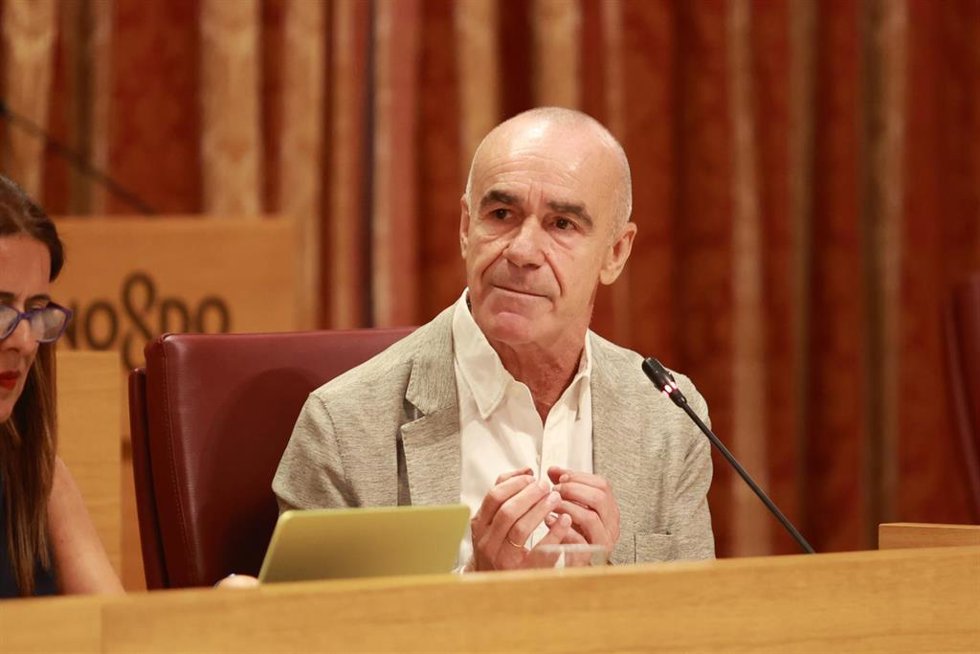 El portavoz del Grupo Municipal Socialista Antonio Muñoz.