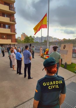 Homenaje de la Guardia Civil de Baleares