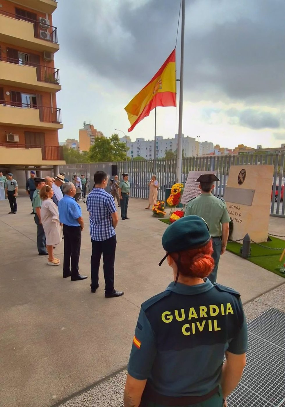 Homenaje de la Guardia Civil de Baleares