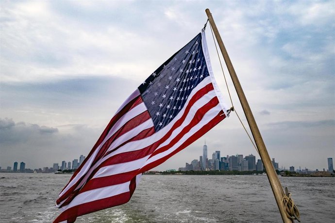 Bandera de Estados Unidos (archivo)
