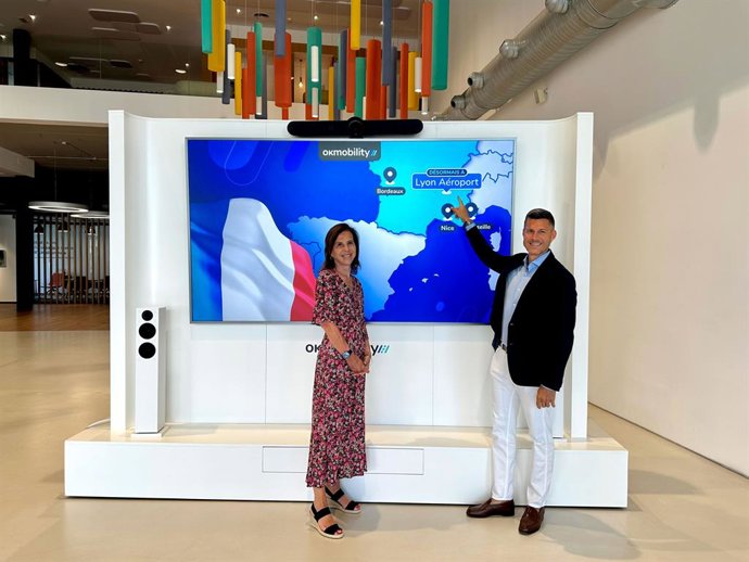 Kareen Rispal embajadora Francia en España, Othman Ktiri CEO OKM