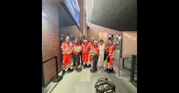 Cinco profesionales del SAS relevan a otros cuatro del contingente de ayuda humanitaria a Venezuela
