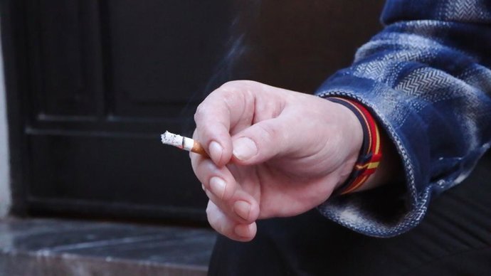 Archivo - Cigarro de tabaco.