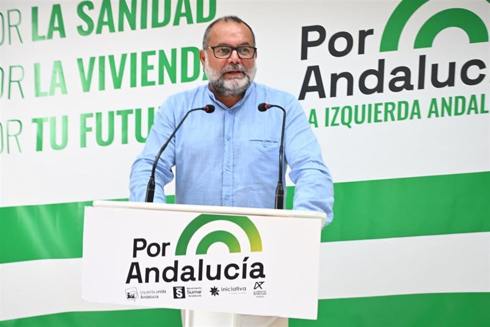 El parlamentario andaluz de Por Andalucía Rafael Sánchez Rufo.