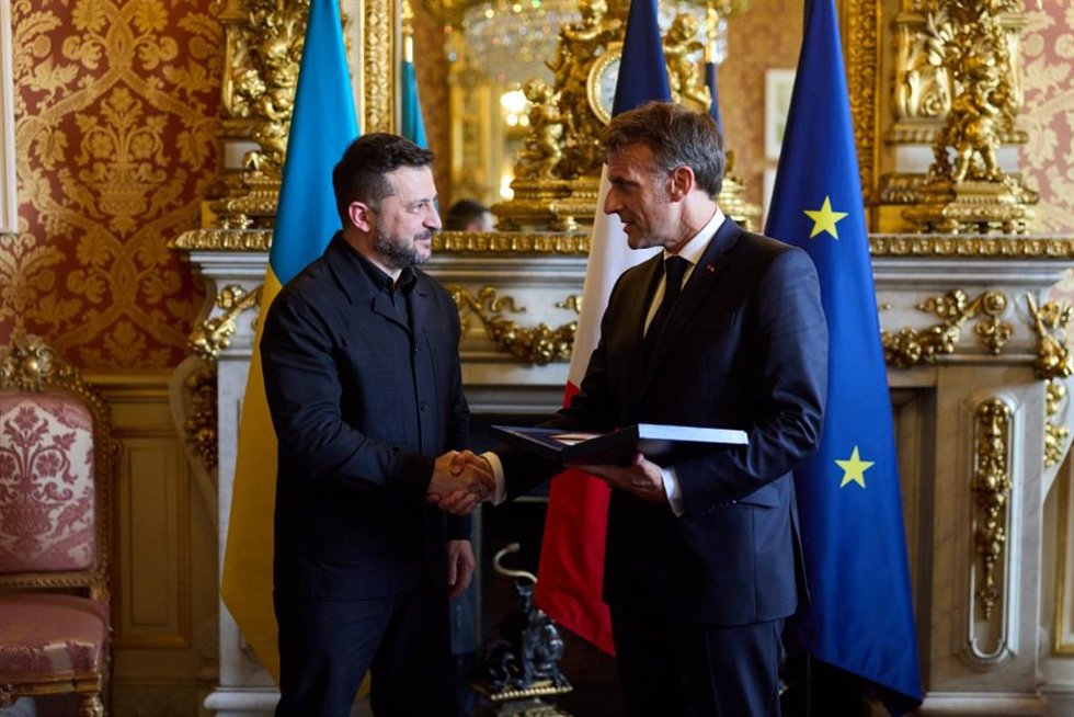 Volodimir Zelenski, presidente de Ucrania.