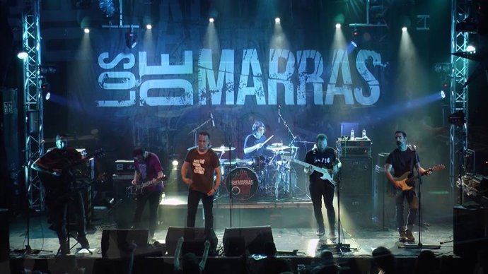 Los de Marras en un concierto