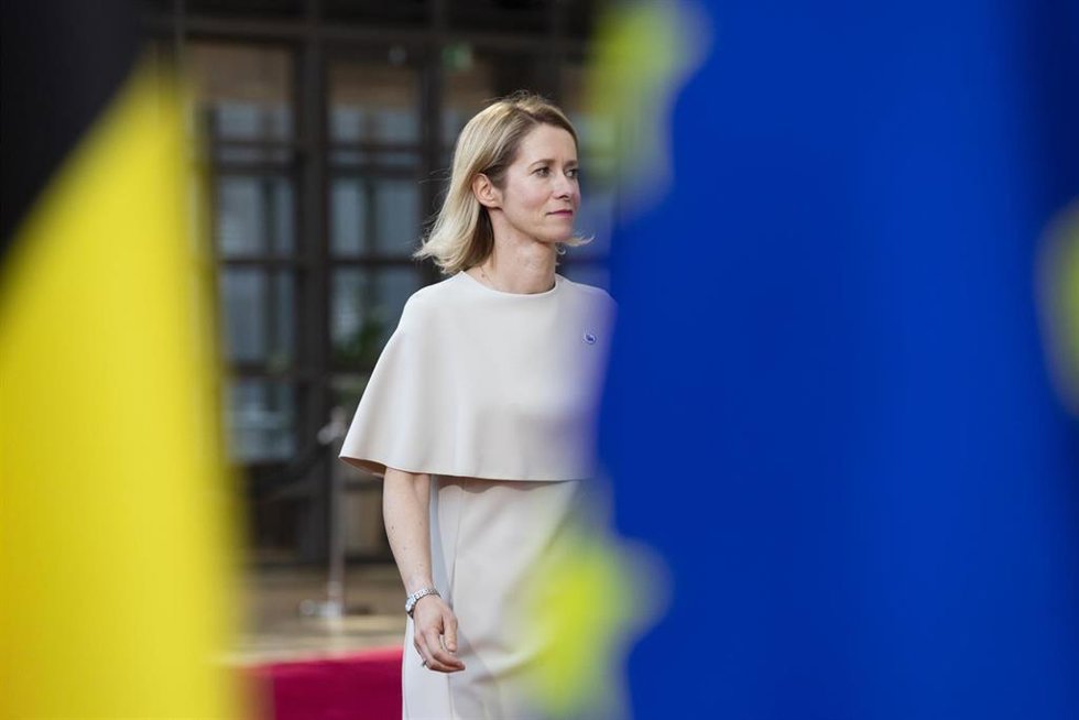 La Alta Representante de la UE, Kaja Kallas, en Bruselas. 
