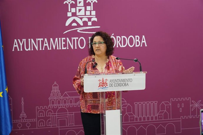 Archivo - La concejala del PSOE en el Ayuntamiento de Córdoba Alicia Moya, en una imagen de archivo.
