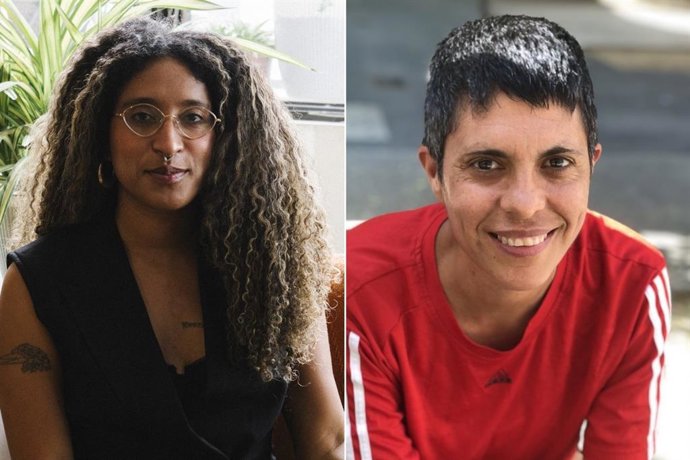 Las escritoras Yuliana Ortíz Ruano y Mafe Moscoso